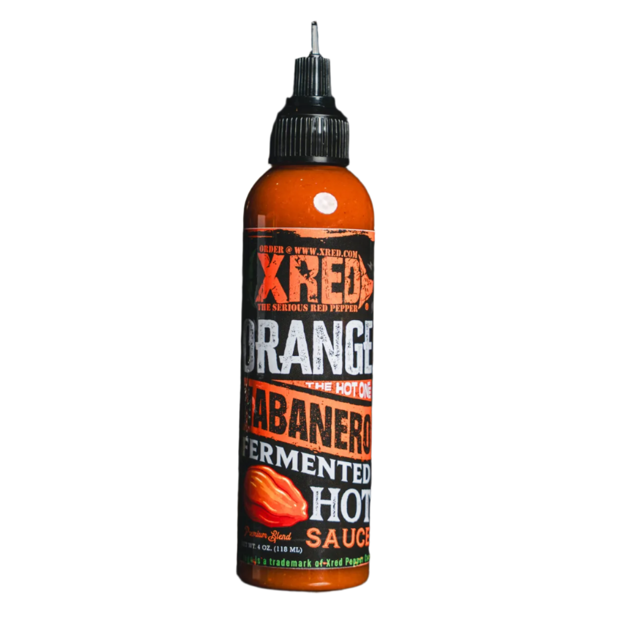 Xred's Orange Habanero Hot Sauce 4.6oz