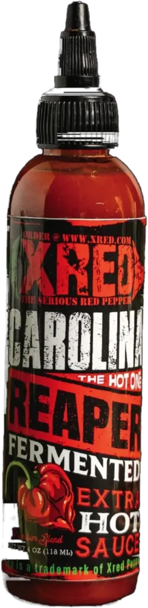Xred Carolina Reaper hot sauce