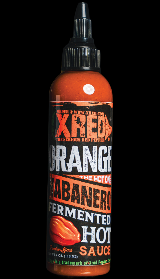 Xred's Orange Habanero Hot Sauce 4.6oz