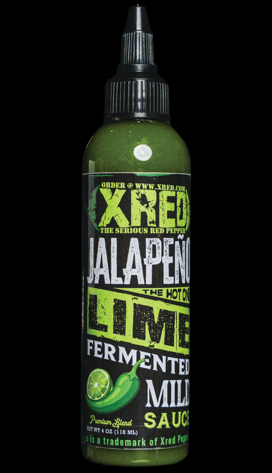 Xred's Jalapeño Lime with Cane Vinegar 4.6oz