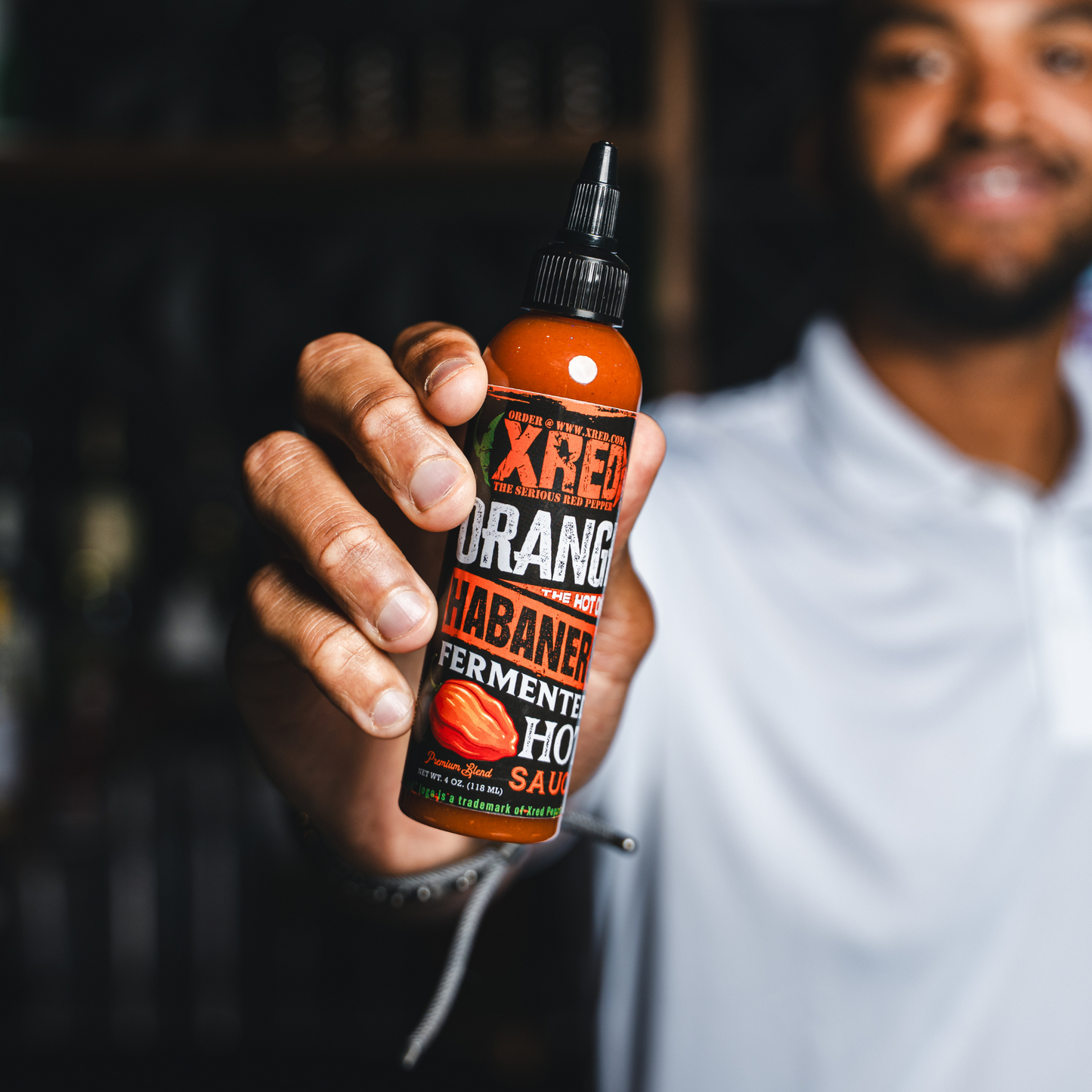 Xred's Orange Habanero Hot Sauce 4.6oz
