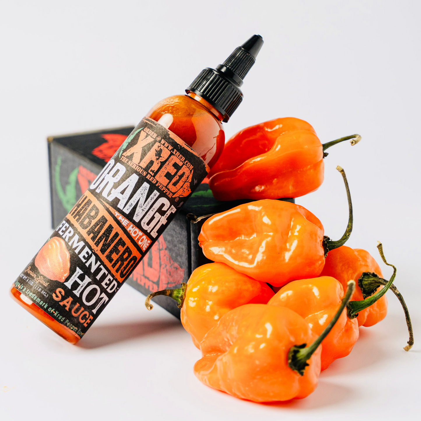 Xred's Orange Habanero Hot Sauce 4.6oz