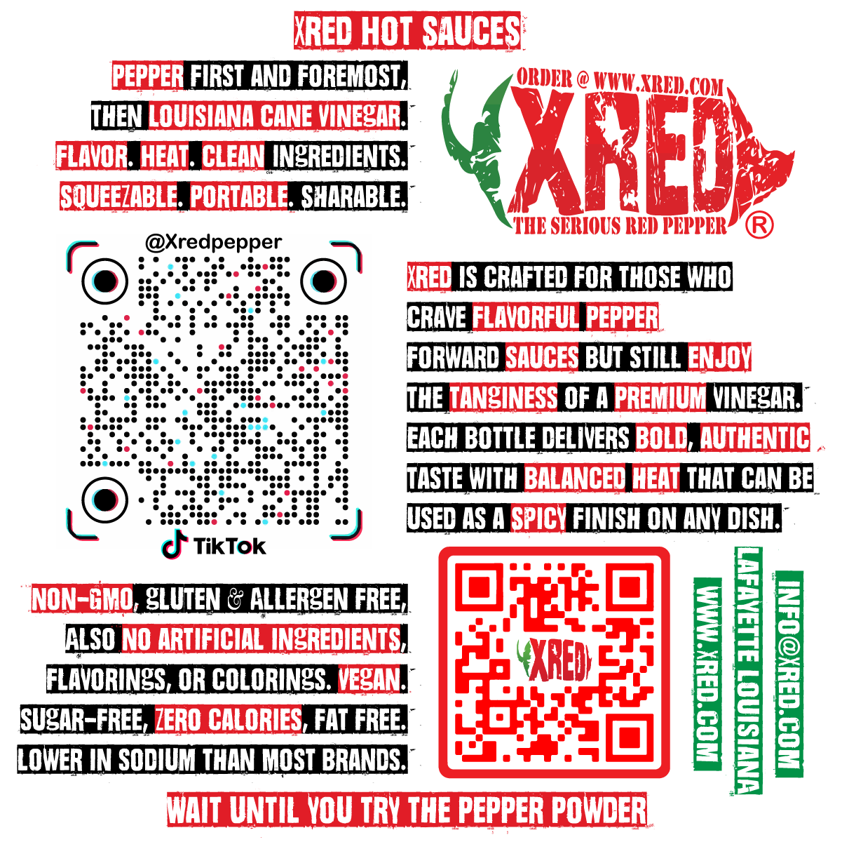 Xred's Jalapeño Lime with Cane Vinegar 4.6oz